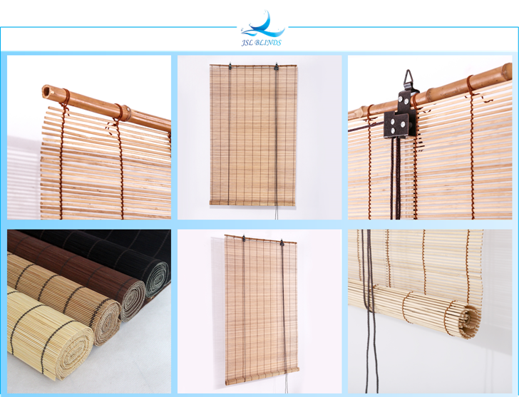 Bamboo Roller Shades