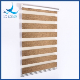 Persianas transparentes duplas